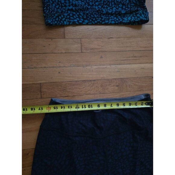 Peloton WITH blue print sports bra and leggings SET Blue 2X A001267 - Picture 7 of 13